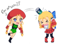 artist:moonlight-caro cammy_white chibi colored karin_kanzuki soda_can street_fighter tears text // 1766x1297 // 941KB