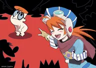 2boys artist:onion_jigoku dexter dexter's_laboratory grandia justin laughing // 1407x994 // 702KB