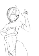 1girl angel artist:unknown christmas the_king_of_fighters underwear // 1700x2400 // 552KB