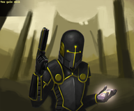 colored culter_dei divine_cybermancy dosh e.y.e gun money text // 673x557 // 271KB