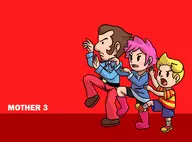 artist:peppertroopa duster kumatora lucas mother_(series) mother_3 pepper // 2300x1700 // 950KB