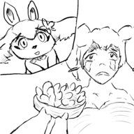 1boy artist:unknown crying eggs flopie meme palworld // 2000x2000 // 682KB