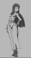 advance_wars advance_wars_dual_strike boots coat long_hair sasha sketch // 370x678 // 78KB