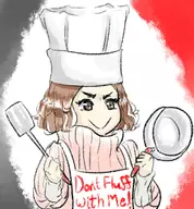 apron chef_hat colored haru_okumura persona_(series) persona_5 shin_megami_tensei // 650x700 // 286KB