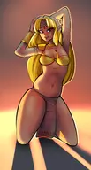 1girl artist:nunsafeforwork cosplay krystal princess_zelda star_fox star_fox_adventures the_legend_of_zelda // 1640x3070 // 1.6MB