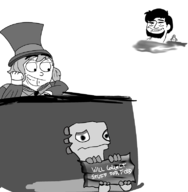 a_hat_in_time artist:skai crossover hat_kid homeless jontron sign smug yooka yooka-laylee // 760x776 // 117KB