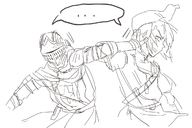 artist:noodle chosen_undead dark_souls link the_legend_of_zelda // 1200x800 // 354KB