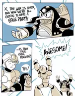 artist:line chill_penguin comic dialogue mega_man_(series) mega_man_x text x // 726x924 // 375KB