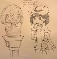 aether_foundation aether_foundation_employee bust parody pokemon pokemon_sm text traditional_medium // 1280x1332 // 475KB