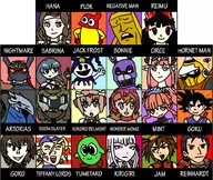 artorias bonnie castlevania circe colored danganronpa darksouls doom doom_slayer dragon_ball dragonball earthbound fate_(series) fate_grand_order fighting_games fire_emblem five_nights_at_freddy's gear gimmick! goku guilty hana mother_(series) // 1436x1209 // 1.2MB