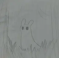 artist:unknown grass rain_world slugcat traditional_medium // 2497x2457 // 167KB