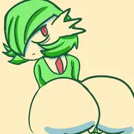 1girl artist:strugglingquota ass colored gardevoir huge_ass looking_back pokemon pussy // 2000x2000 // 482KB