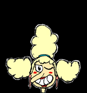 artist:smudge colored cuphead_(series) sally_stageplay wink // 1111x1182 // 40KB