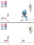 stp artist:unknown baba baba_is_you interactive_thread not_vidya save_the_princess slugcat slugcat_princess // 1244x1632 // 16KB