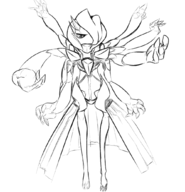 crossover fusion gardevoir metal_gear_rising metal_gear_rising_revengeance metal_gear_solid mistral pokemon revengeance // 1000x1040 // 232KB