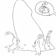 captain_olimar dragon_dildo olimar parody pikmin // 2000x2000 // 218KB