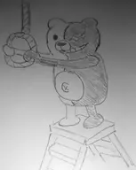 1boy artist:unknown danganronpa hanging monokuma rope traditional_medium // 1875x2352 // 789KB