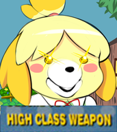 animal_crossing colored isabelle parody reaction_image // 410x460 // 148KB
