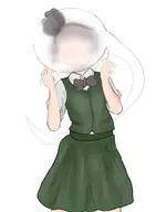 1girl blush bow colored embarrassed eyes_closed grey_hair short_hair touhou youmu_konpaku // 1100x1400 // 396KB