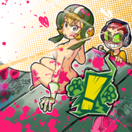 beat blush colored gum jet_set_radio kupomoty nude // 1000x1000 // 1.2MB