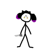 1girl artist:unknown bazz challange concord doodle knife queen_of_v_2025 stick_figure // 400x400 // 12KB