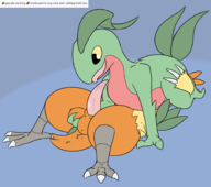 2boys 69 69_position artist:pokedmydix ass_grab balls colored combusken drool drooling gay grabbing grabbing_ass grovyle oral penis pokemon rimming saliva yaoi // 1841x1630 // 527KB