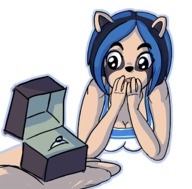 ami_bandicoot colored crash_bandicoot_(series) crash_team_racing raccoon_ami wedding_ring // 632x623 // 233KB