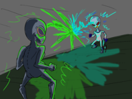 2boys artist:klekianon crypto destroy_all_humans sectoid xcom // 7200x5400 // 1.3MB