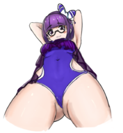 1girl artist:unknown pokemon pokemon_bw shauntal swimsuit // 844x917 // 423KB