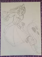 1girl artist:kikagaro cactuar final_fantasy final_fantasy_iii moogle refia // 1847x2516 // 780KB