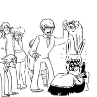 marielx max parody persona persona_4 rise_kujikawa sam_&_max scooby_doo teddie teddie_(human) yosuke_hanamura yu_narukami // 500x500 // 126KB