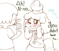 animal_crossing furry isabel shihtzu shizabelle shizue // 458x396 // 97KB