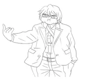 byakuya_togami danganronpa danganronpa_2 parody ultimate_imposter // 652x543 // 51KB