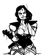 blood cryss licking monochrome necris unreal unreal_tournament // 600x750 // 33KB