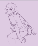 blush clothes_on lass monochrome pokemon pokemon_oras sex sketch // 639x762 // 160KB