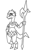 artist:unknown doodle ever_oasis lizard miura // 1240x1754 // 259KB