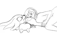 1boy 1girl artist:B333SSS knuckles_the_echidna nude sonic_(series) // 1587x939 // 147KB