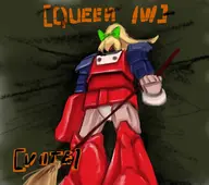 1girl artist:unknown mecha mega_man_(series) queen_of_v_2025 robot roll_caskett // 1257x1113 // 233KB