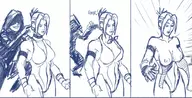 blair_dame breasts comic street_fighter street_fighter_ex wardrobe_malfunction // 1000x508 // 137KB