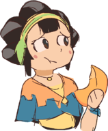 1girl artist:yuujinf kina reaction_image skyward_sword the_legend_of_zelda // 640x778 // 33KB