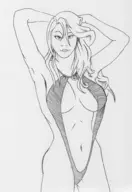 bikini emina_hanaharu final_fantasy final_fantasy_type-0 looking_at_viewer pose sling_bikini underboob // 685x1000 // 353KB