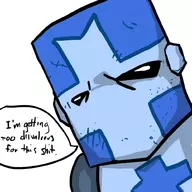 blue_knight castle_crashers colored dialogue parody reaction_image // 1000x1000 // 278KB