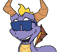 colored spyro spyro_(series) sunglasses // 423x377 // 11KB