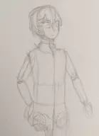 1boy artist:shulkfag lineart shulk sketch traditional_medium xenoblade xenoblade_chronicles // 1536x2120 // 473KB