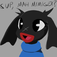 1girl artist:unknown cave_story colored mimiga nigger sue_sakamoto // 1000x1000 // 140KB