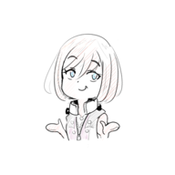 1girl belt blue_eyes bracelet brown_hair colored kairi kingdom_hearts necklace short_hair shrug zipper // 512x512 // 93KB