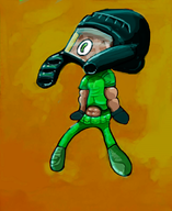 bold_and_brash colored doom doom_marine doomguy spongebob_squarepants the_marine // 644x786 // 303KB