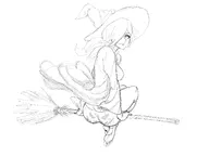 1girl artist:szeroartist broom feet jack-o'-lantern panties pumpkin rosalina sitting super_mario witch witch_hat // 2224x1668 // 414KB