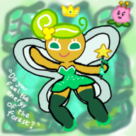 1girl artist:runebrave cookie_run fairy_cookie text // 1080x1080 // 817KB