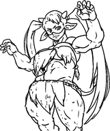 loincloth midriff minotaur monster_girl muscles rainbow_mika street_fighter twintails // 470x559 // 64KB